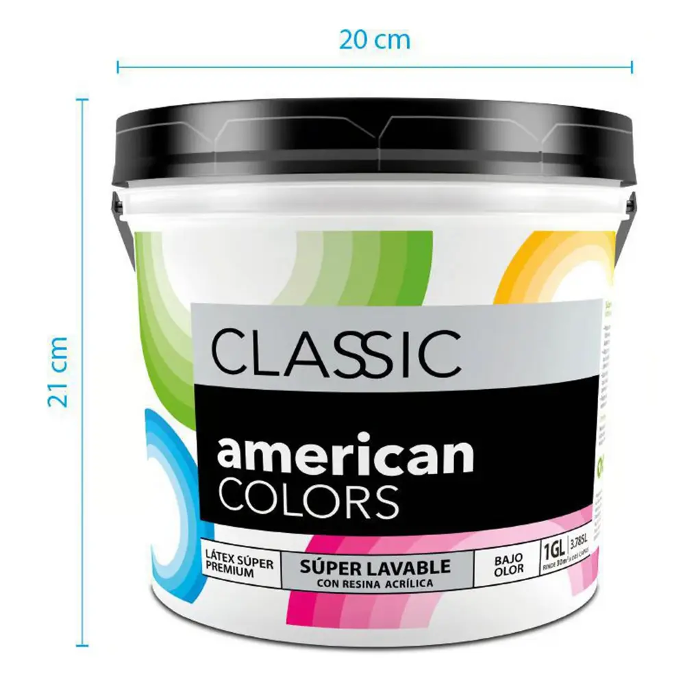 Pintura American Color Latex