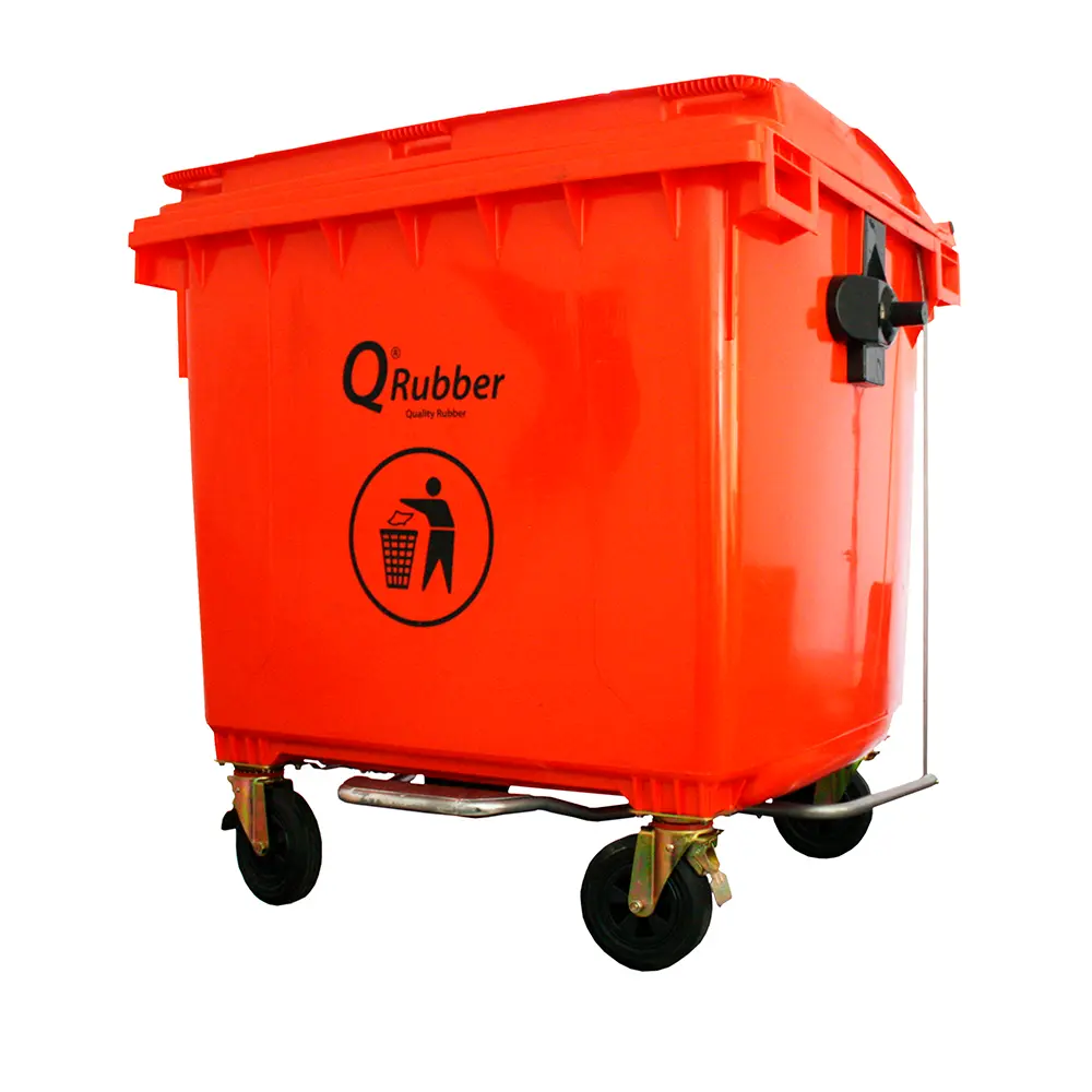 Contenedor de Basura 1100lts QRubber