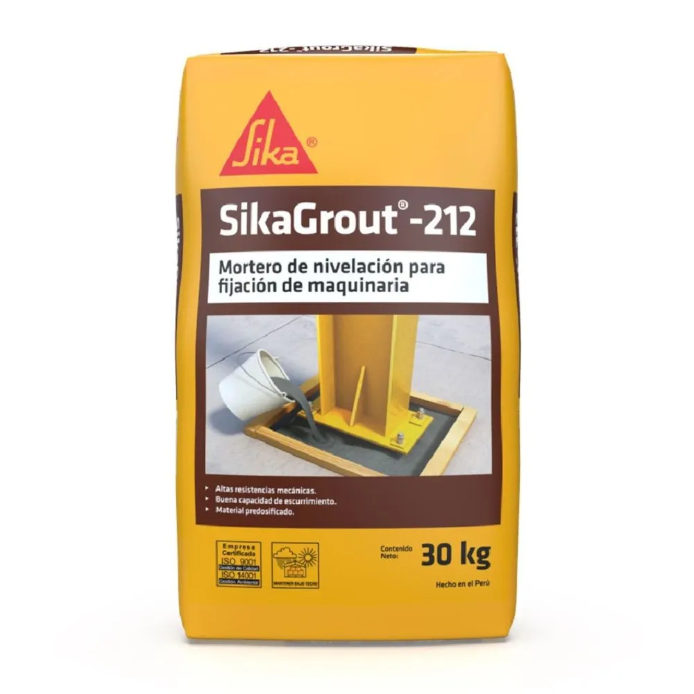 Mortero Autonivelante SikaGrout-212 30kg
